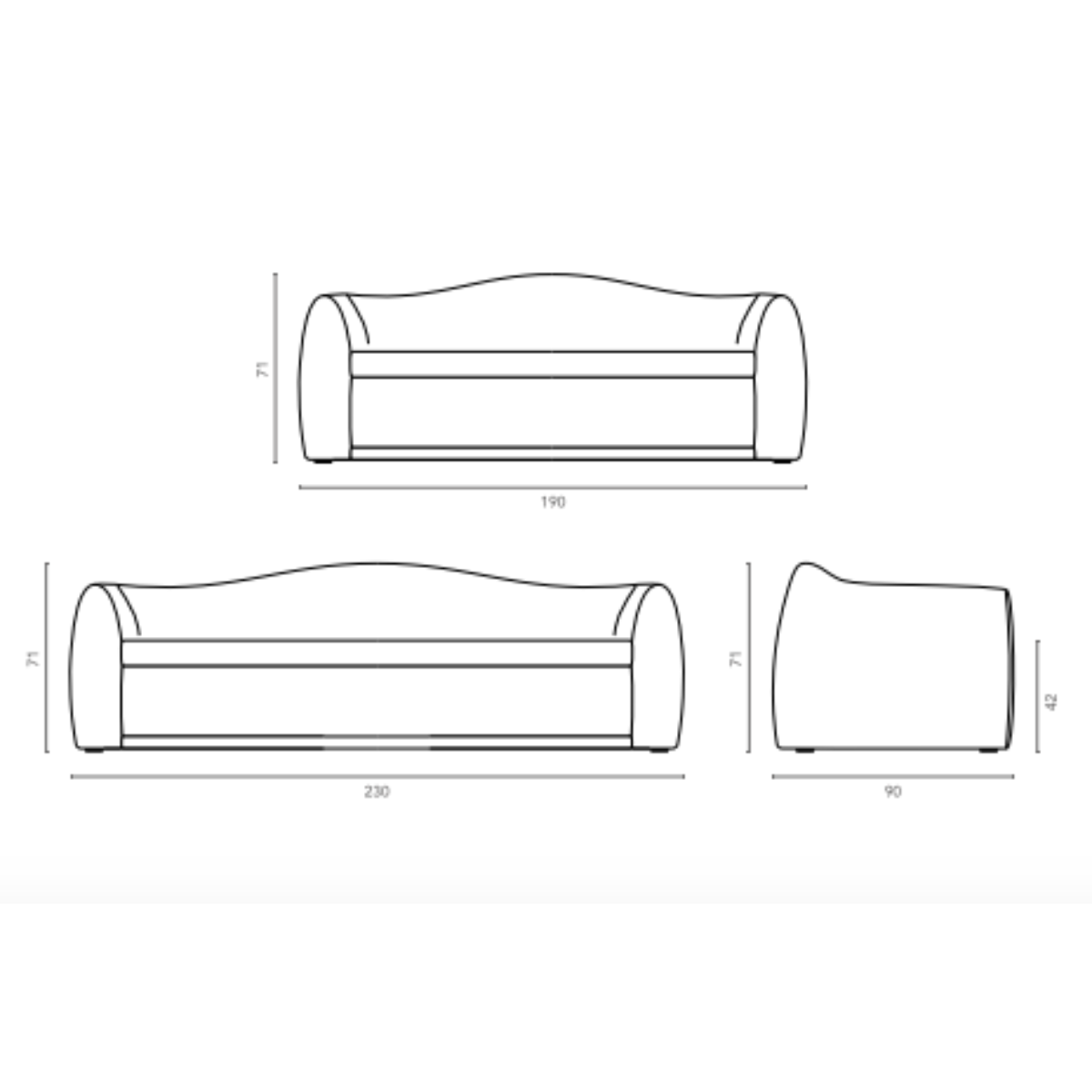 Nobilis | Canapé Nevada Sofa