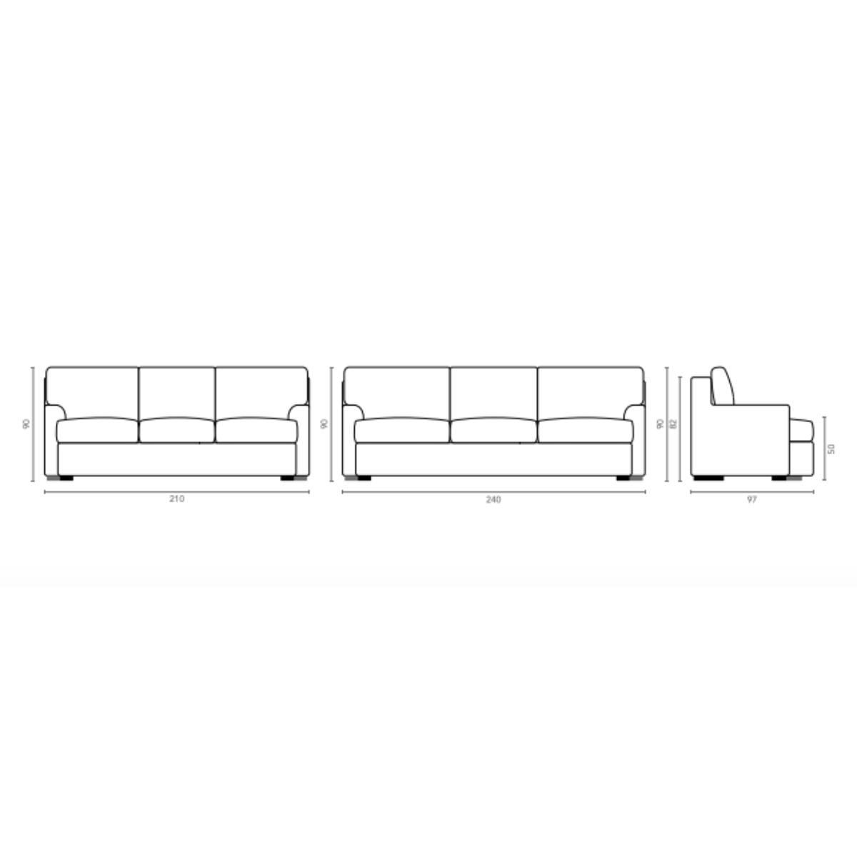 Nobilis | Canapé Toscane Sofa
