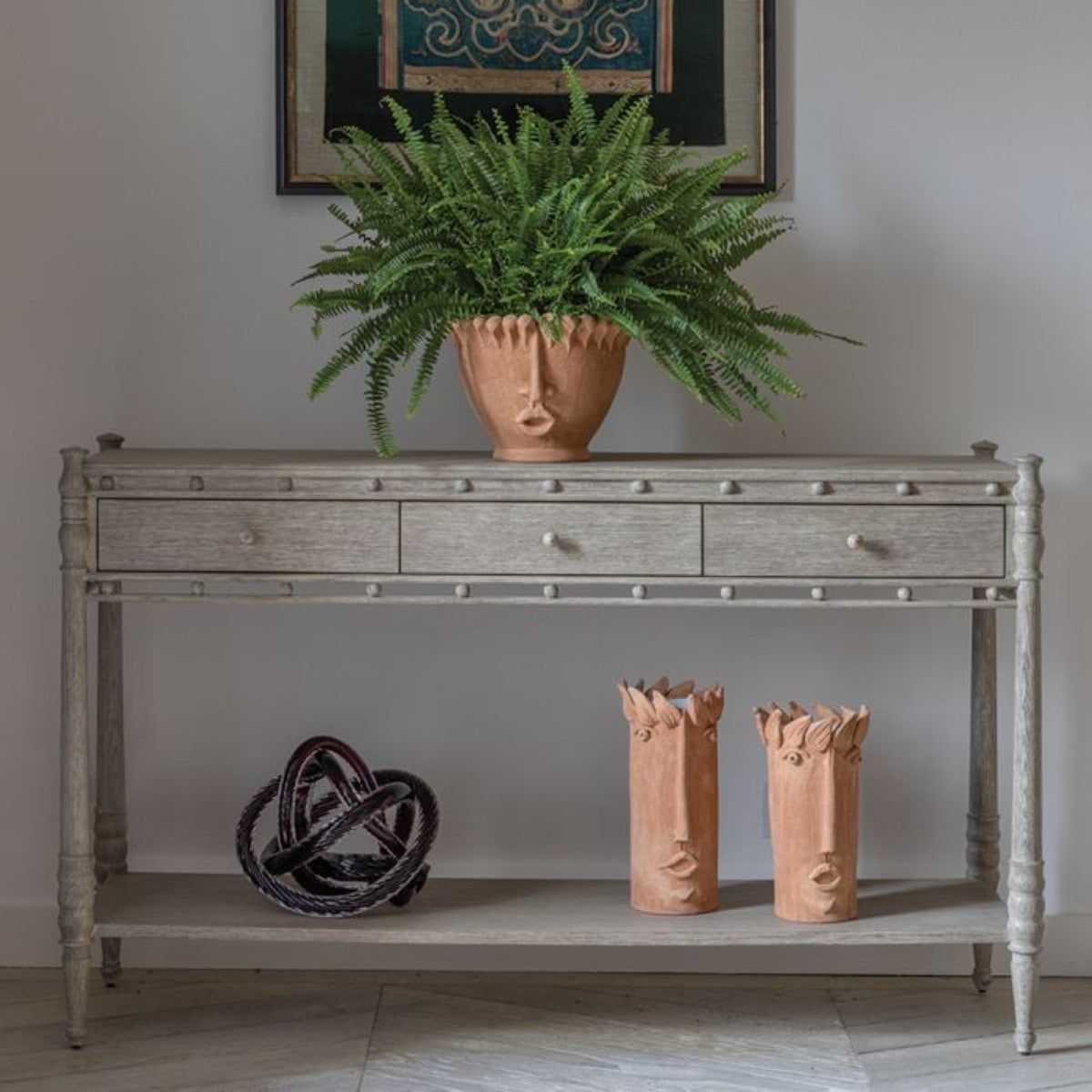 William Yeoward | Morris Console Greyed Oak