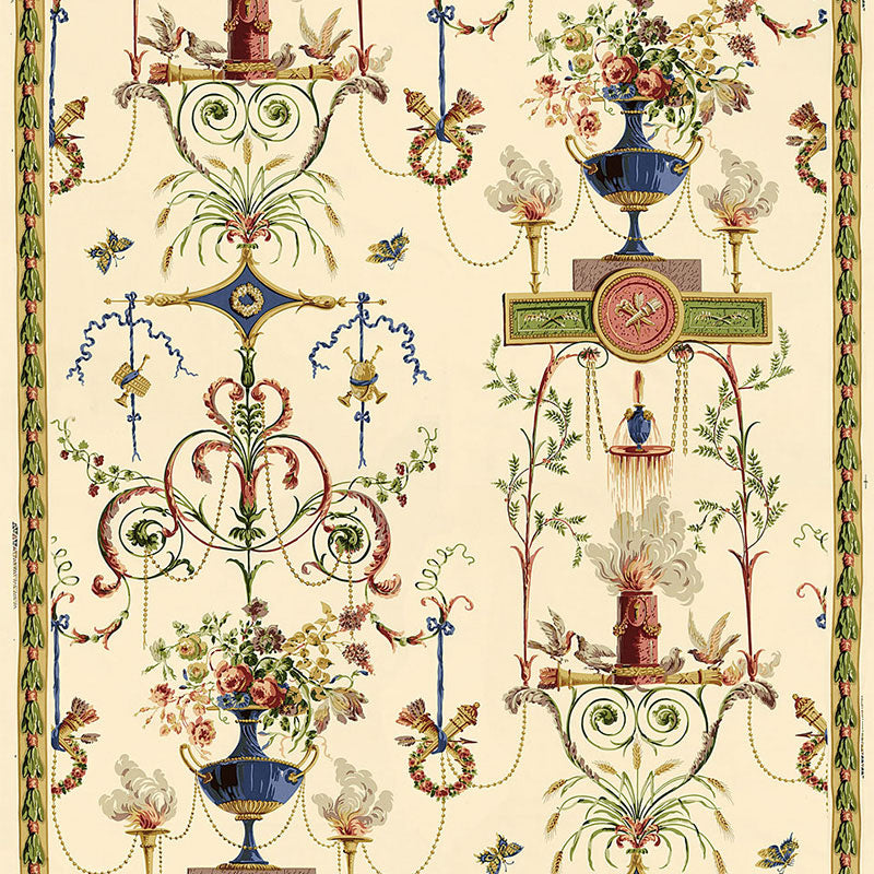 Schumacher | Terracina Arabesque fabric - 172630
