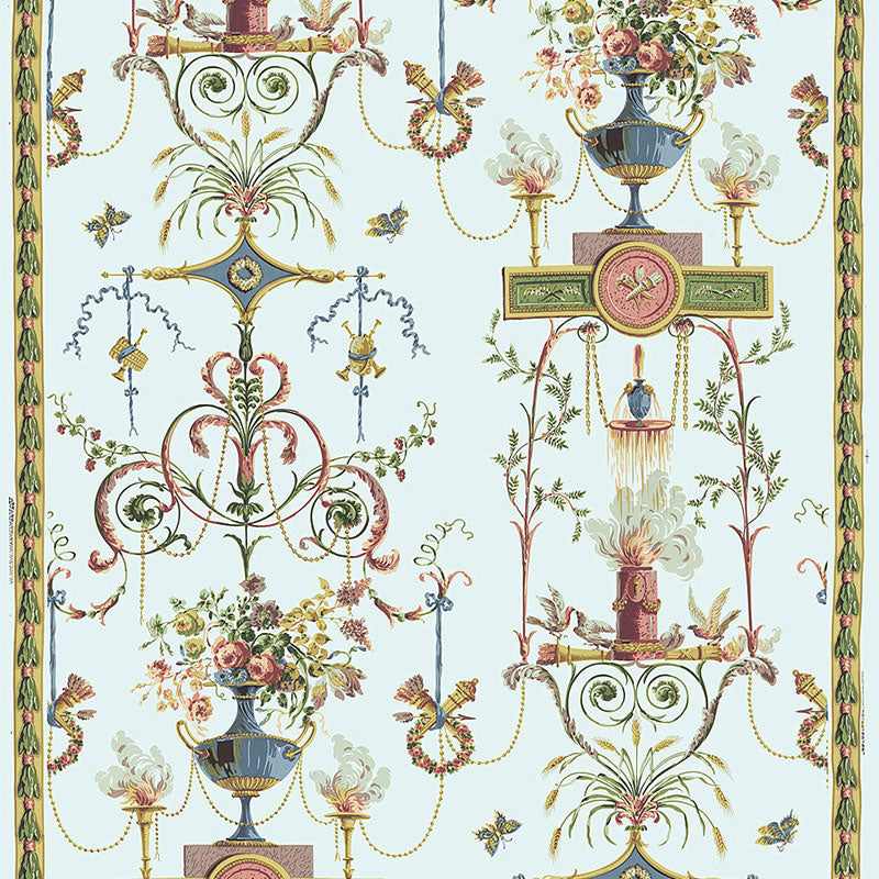 Schumacher | Terracina Arabesque fabric - 172632