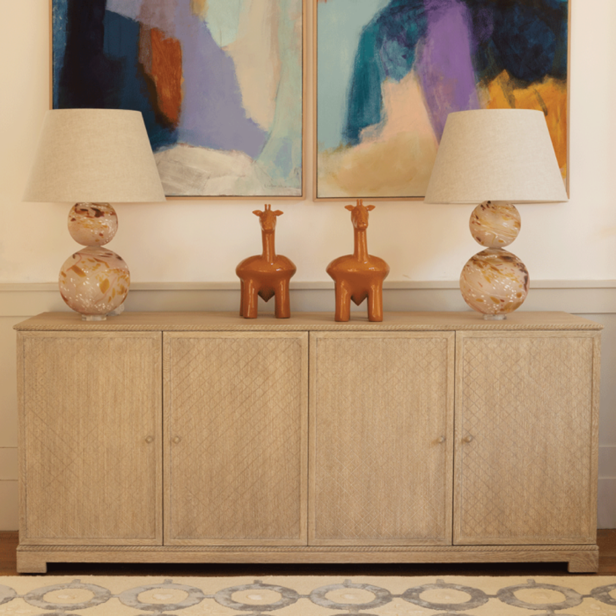 William Yeoward | York Buffet Venetian White Oak