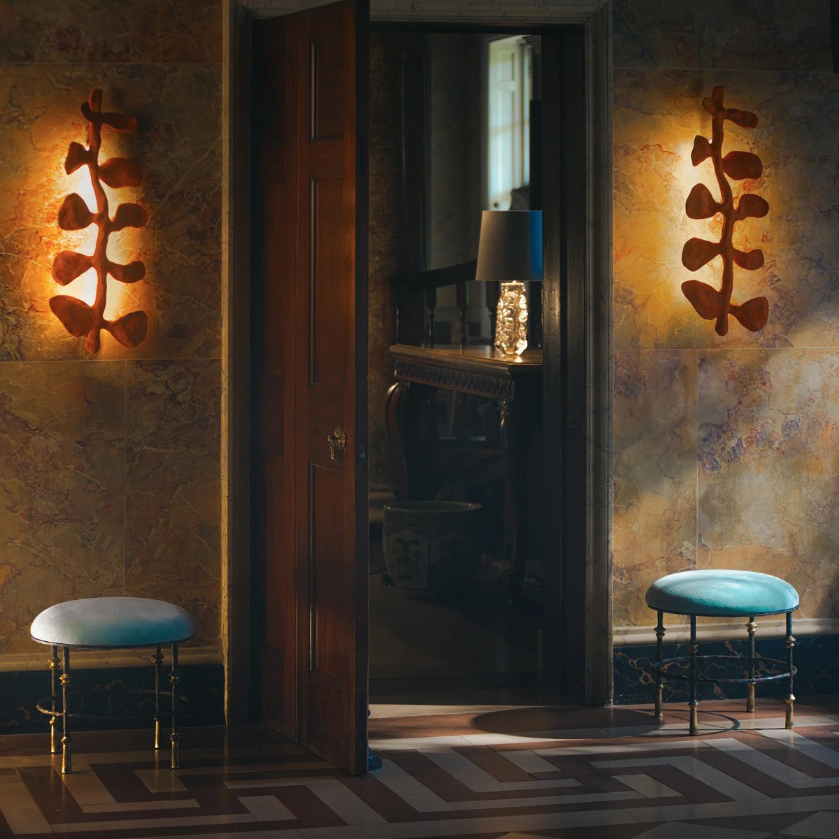 Porta Romana | Stanley Round Stool