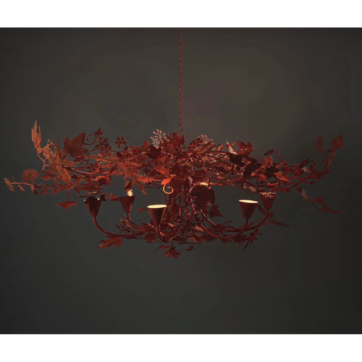 Porta Romana I Ivy Shadow Chandelier Large with Chain