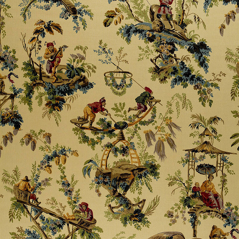 Schumacher | Plaisirs de la Chine fabric - 172850