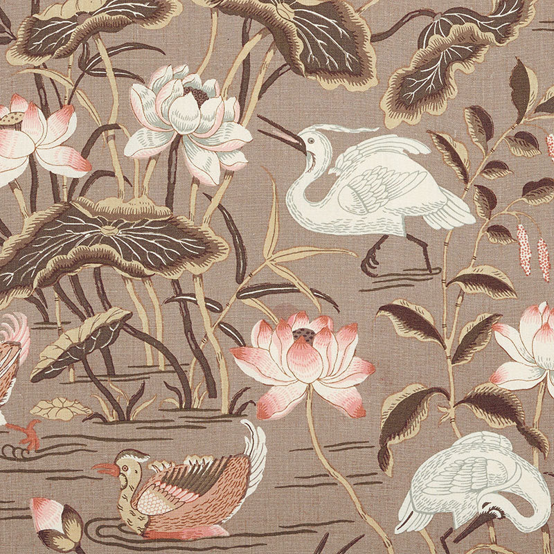 Schumacher | Lotus Garden fabric - 172934