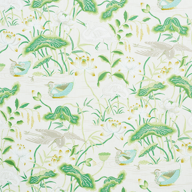 Schumacher | Lotus Garden fabric - 172939
