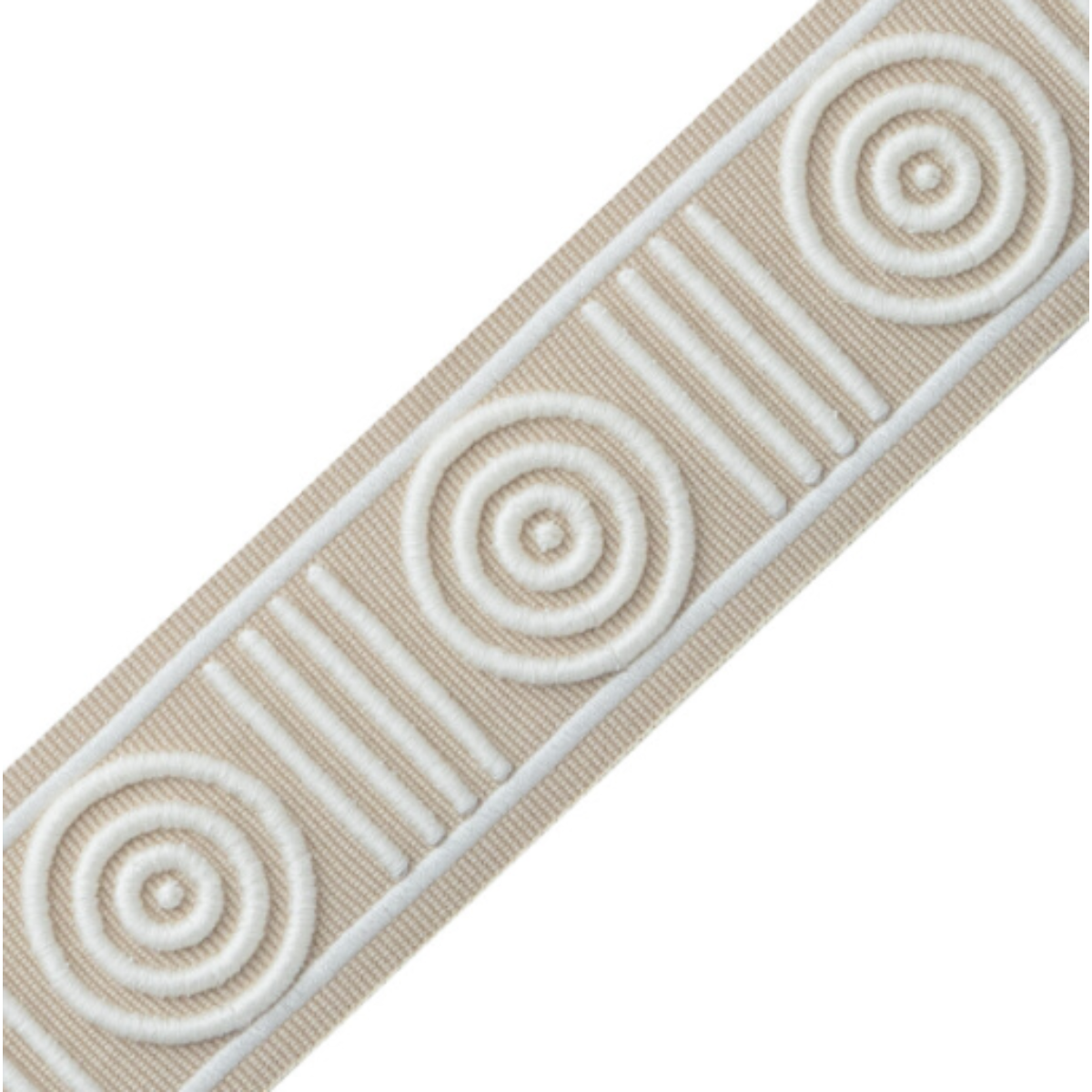 Samuel and Sons | MDS Embroidered Rosette Border