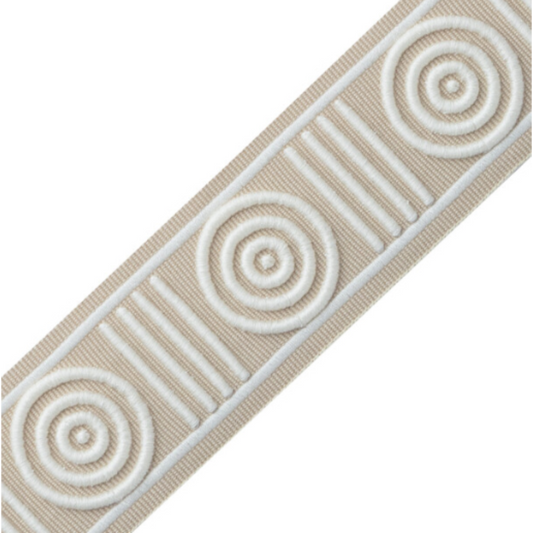 Samuel and Sons | MDS Embroidered Rosette Border