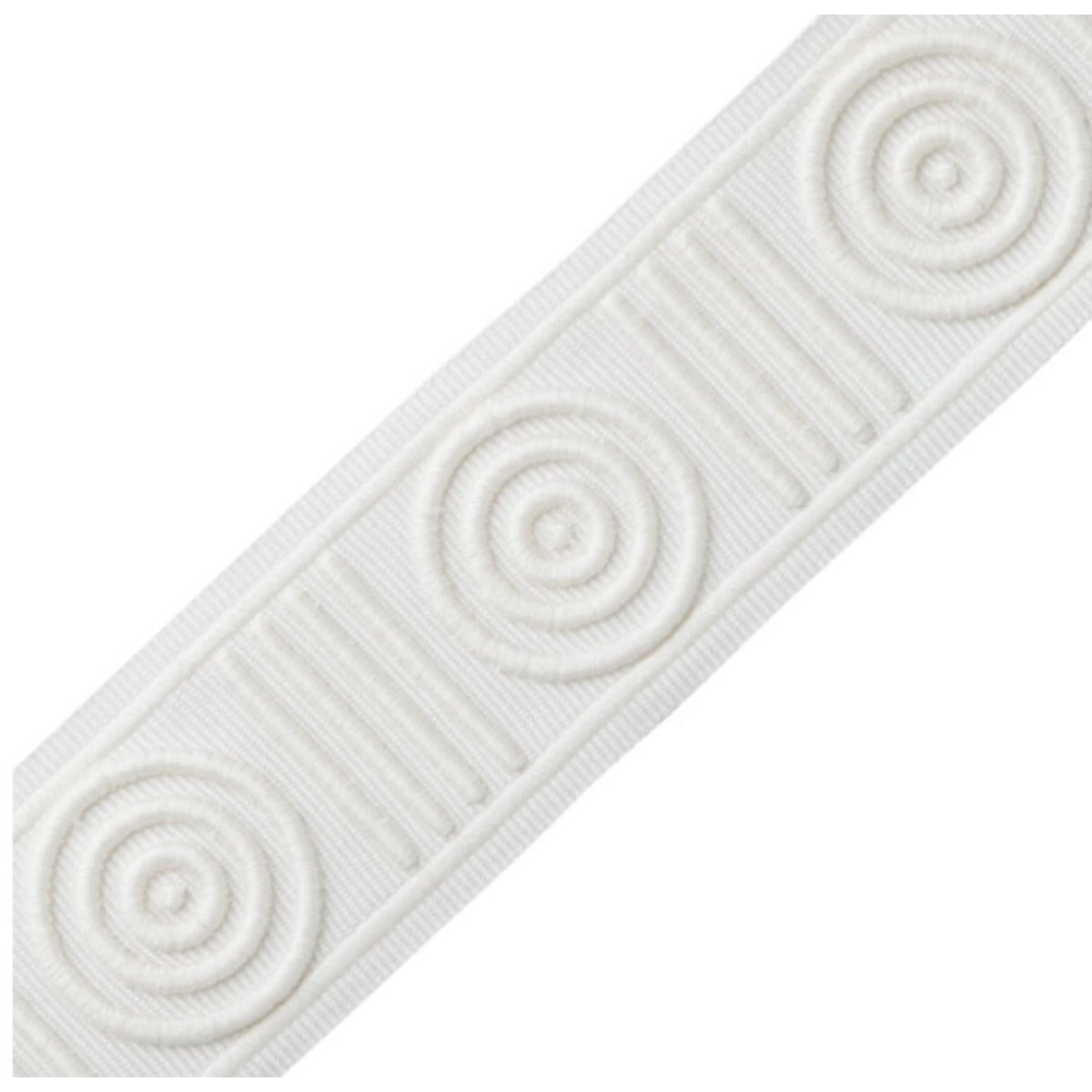 Samuel and Sons | MDS Embroidered Rosette Border
