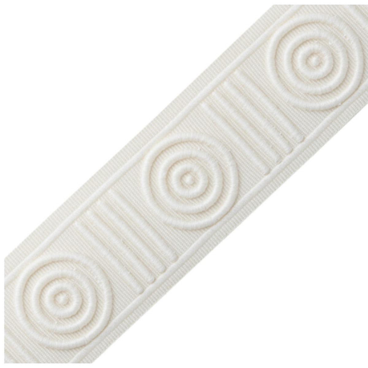 Samuel and Sons | MDS Embroidered Rosette Border