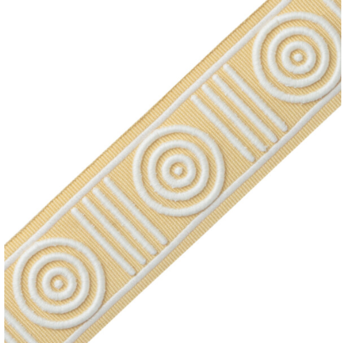 Samuel and Sons | MDS Embroidered Rosette Border