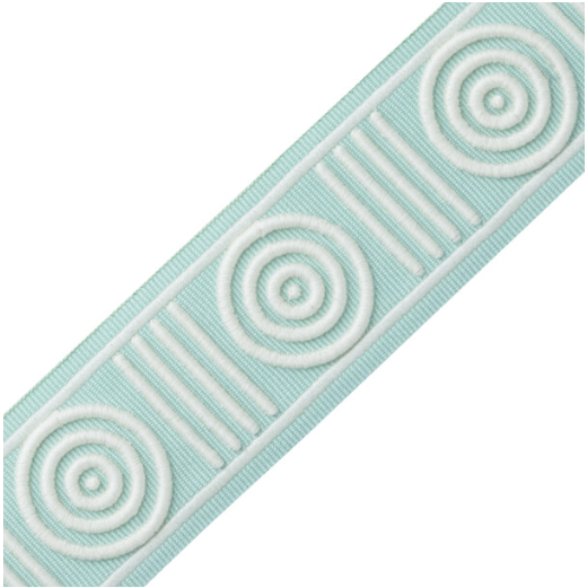 Samuel and Sons | MDS Embroidered Rosette Border
