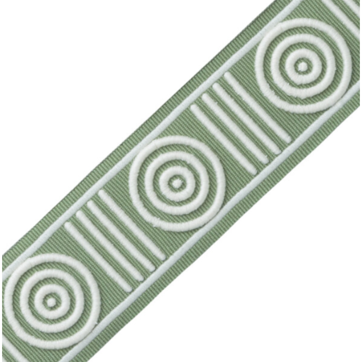 Samuel and Sons | MDS Embroidered Rosette Border