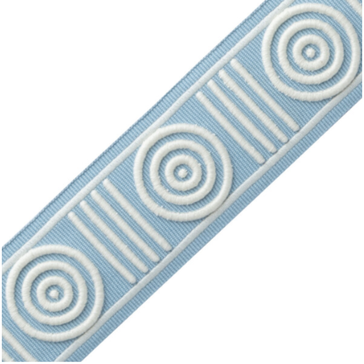Samuel and Sons | MDS Embroidered Rosette Border
