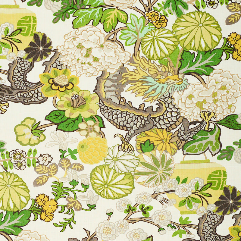 Schumacher | Chiang Mai Dragon fabric - 173279