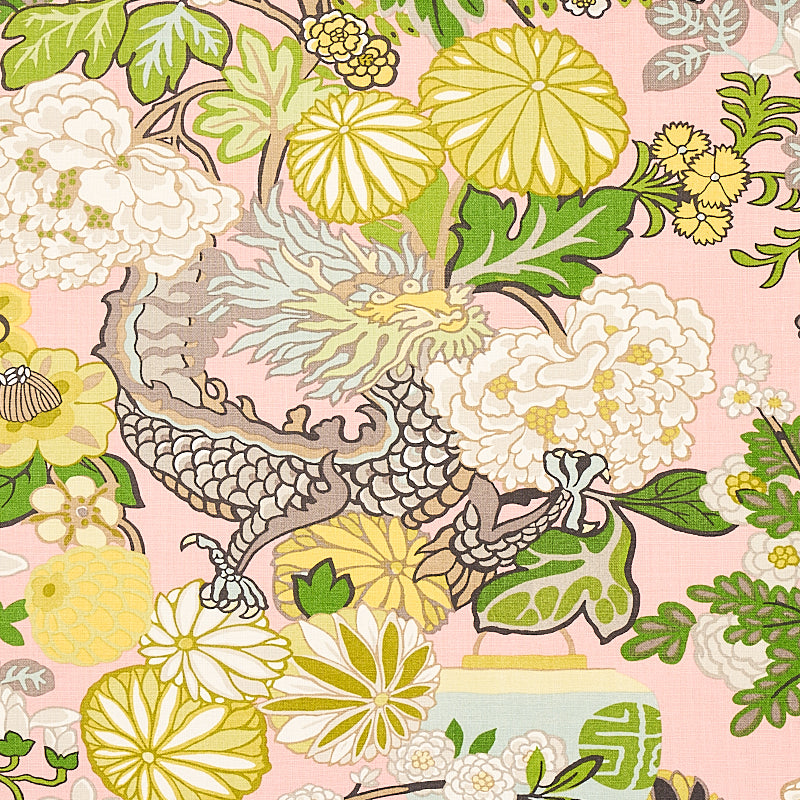Schumacher | Chiang Mai Dragon fabric - 173280
