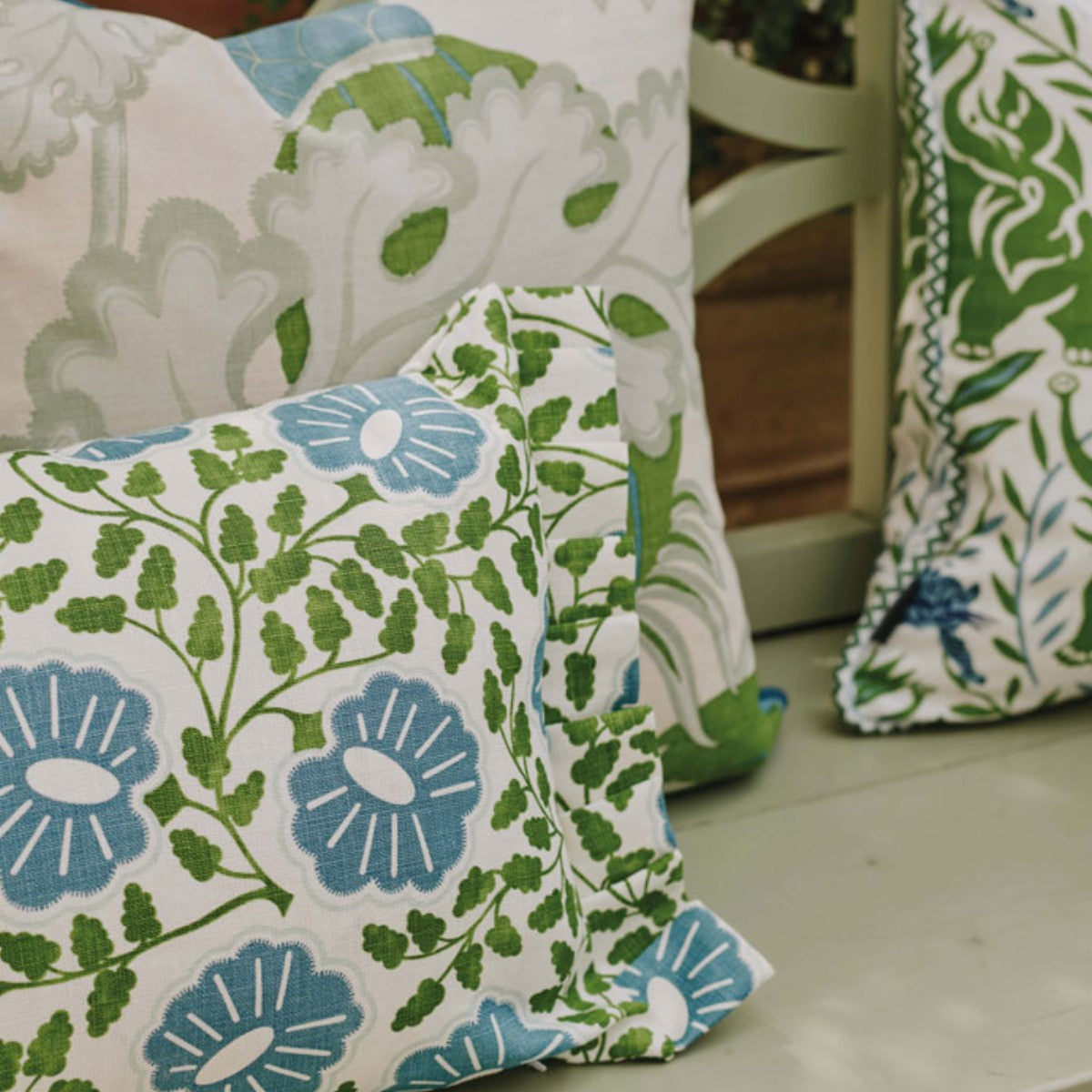 Christopher Farr Cloth | Punch Paisley Cushion