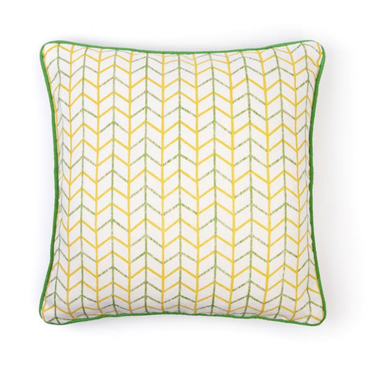 Christopher Farr Cloth | Small Way Lemon Cushion