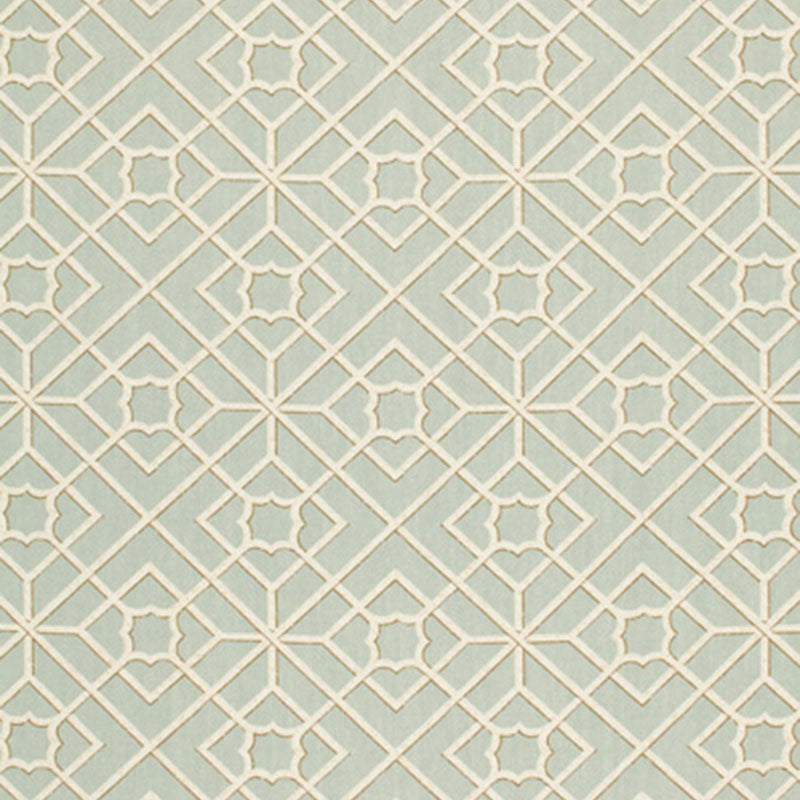 Schumacher | Luan Fretwork fabric - 173491
