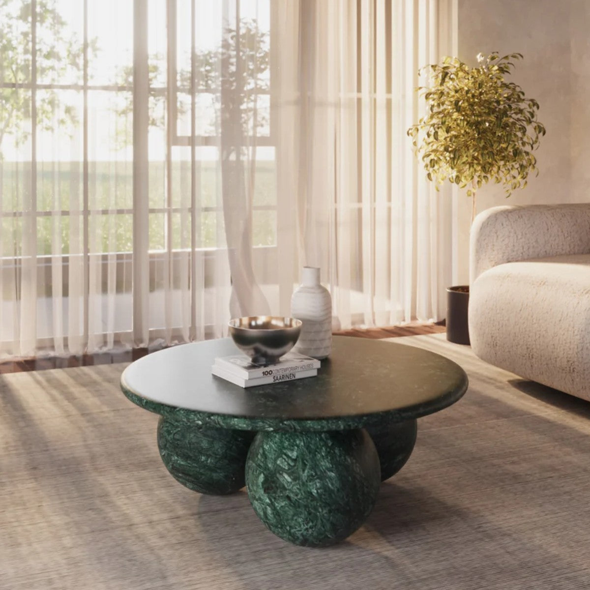 Marble Furniture | Globe Coffee Table