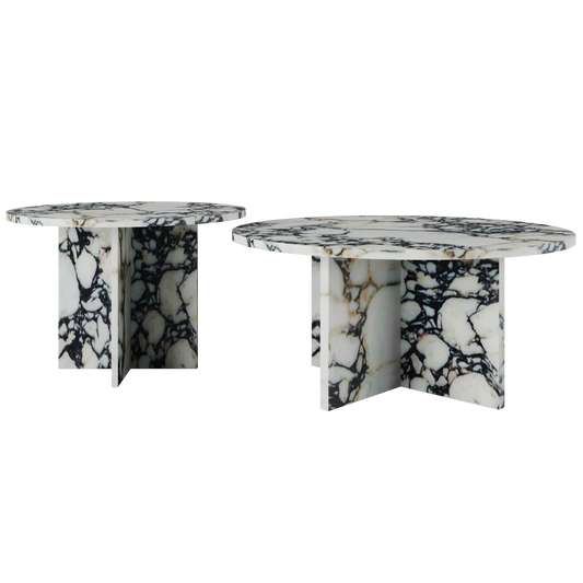 Marble Furniture | Marmo Nest of Tables - Set of Two