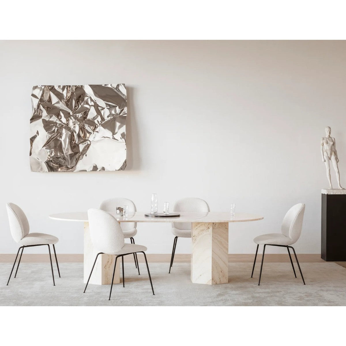 Marble Furniture | Ivory Luxe Dining Table