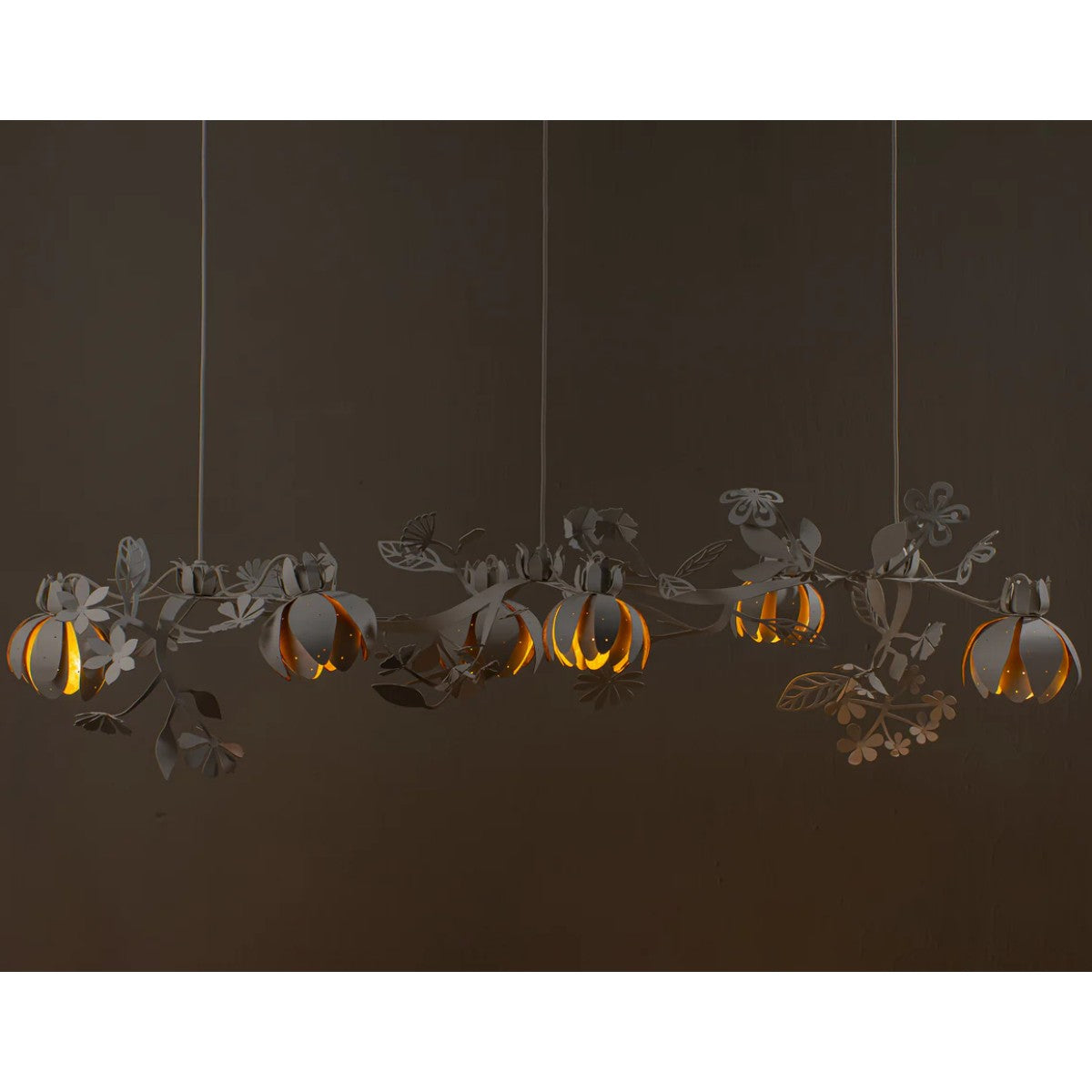 Porta Romana | Botanica Ceiling Light | Kashmir and Bodu Gold