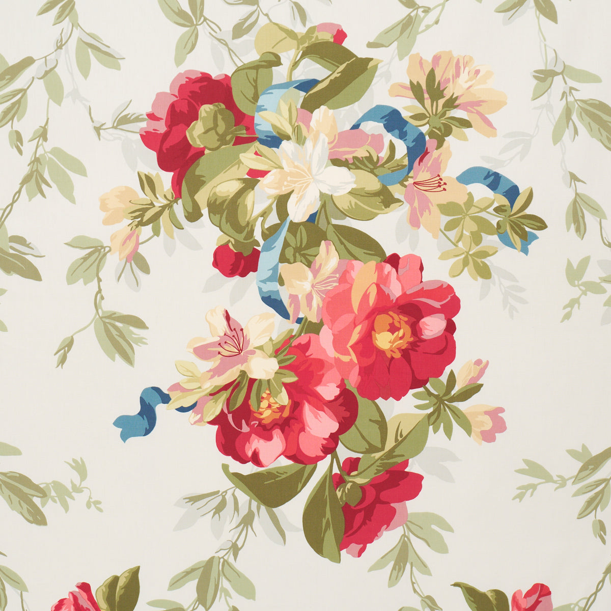 Schumacher | Ellesmere Ribbon Floral fabric - 173811