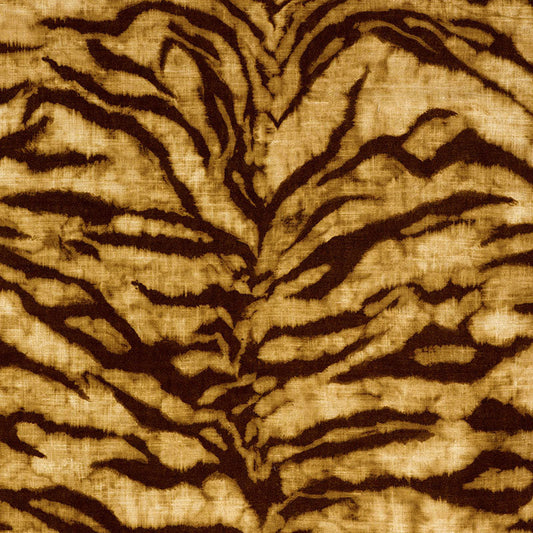 Schumacher | Tigre Linen Print fabric - 174160