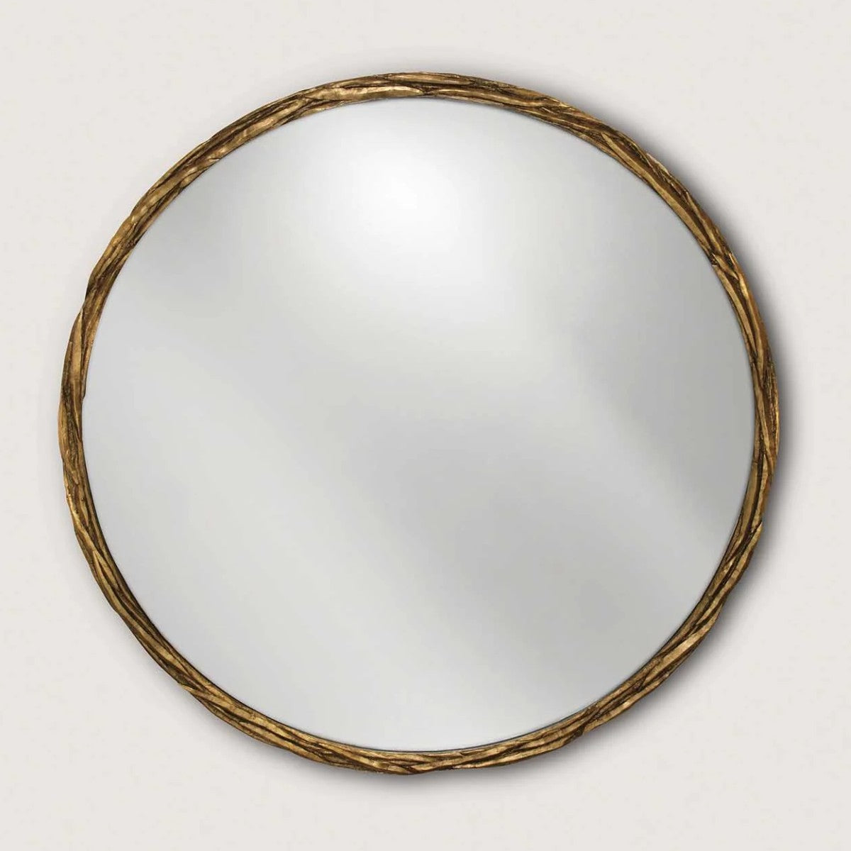 Porta Romana I Laurel Mirror Round