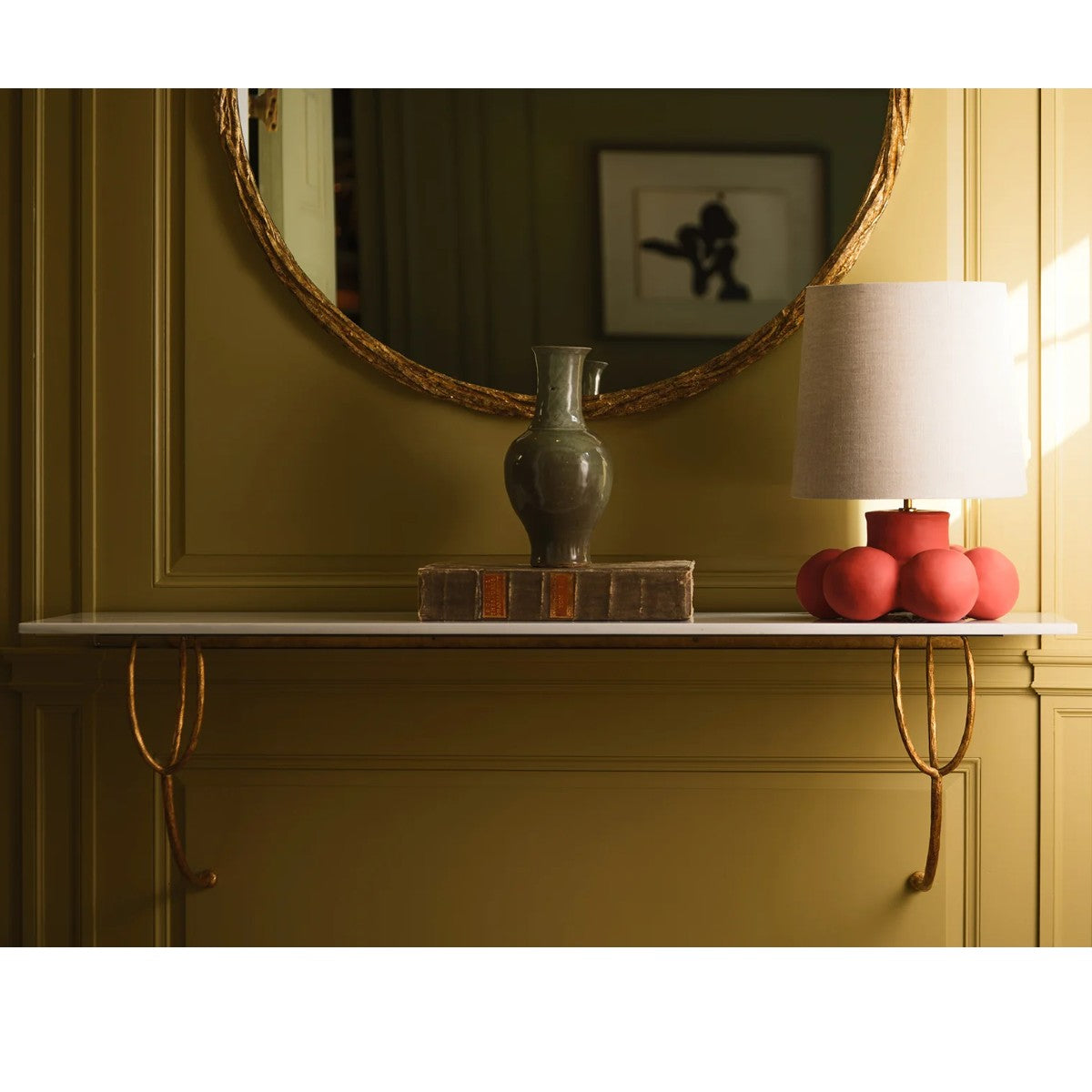 Porta Romana I Logan Wall Mount Console