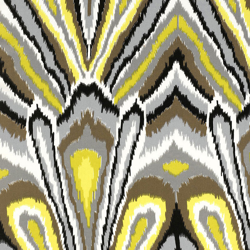 Schumacher | Peacock Print Indoor/Outdoor fabric - 174282