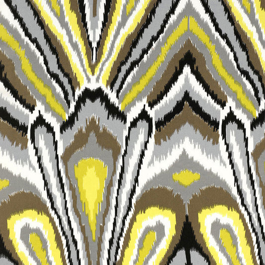 Schumacher | Peacock Print Indoor/Outdoor fabric - 174282