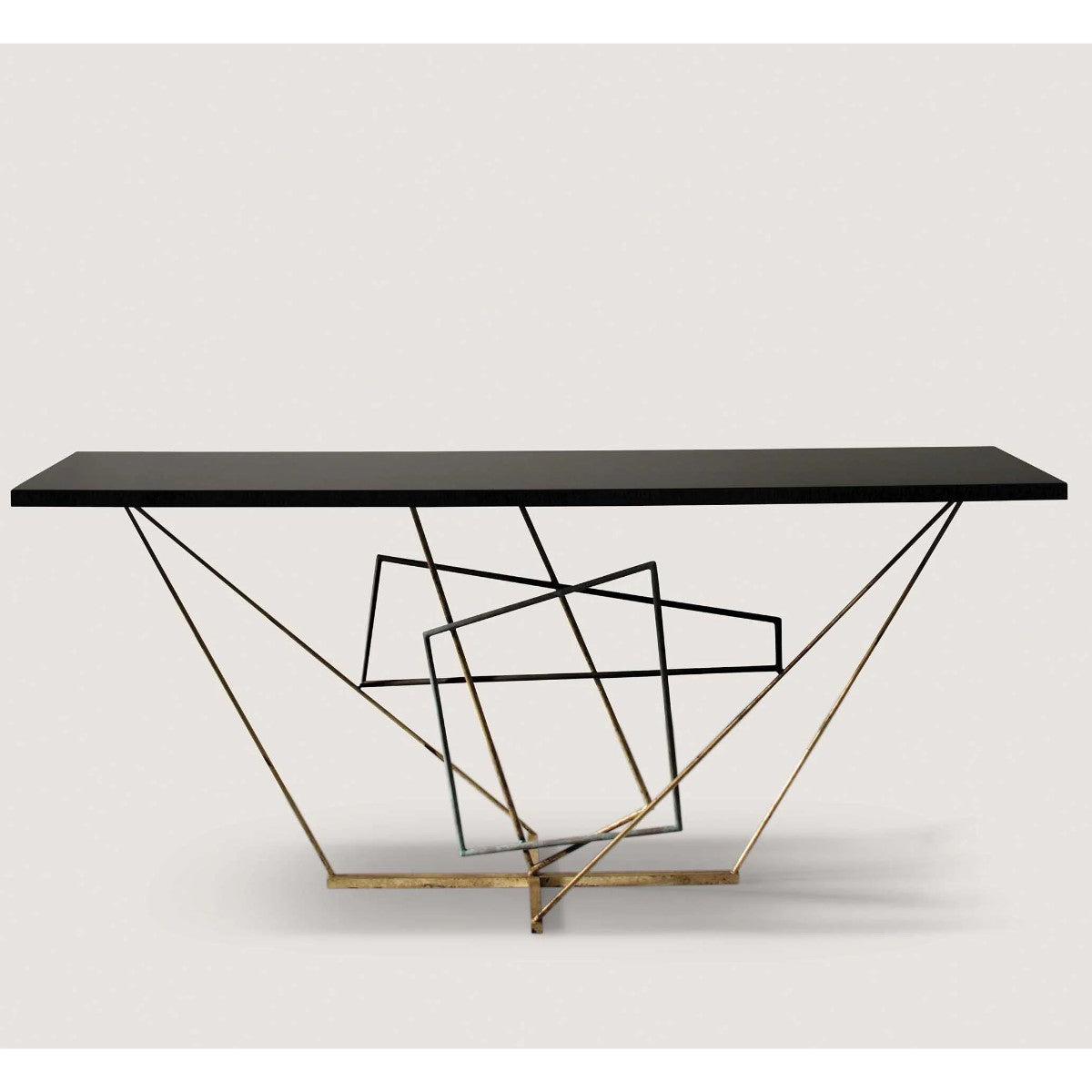 Porta Romana I Rhomboid Console Table