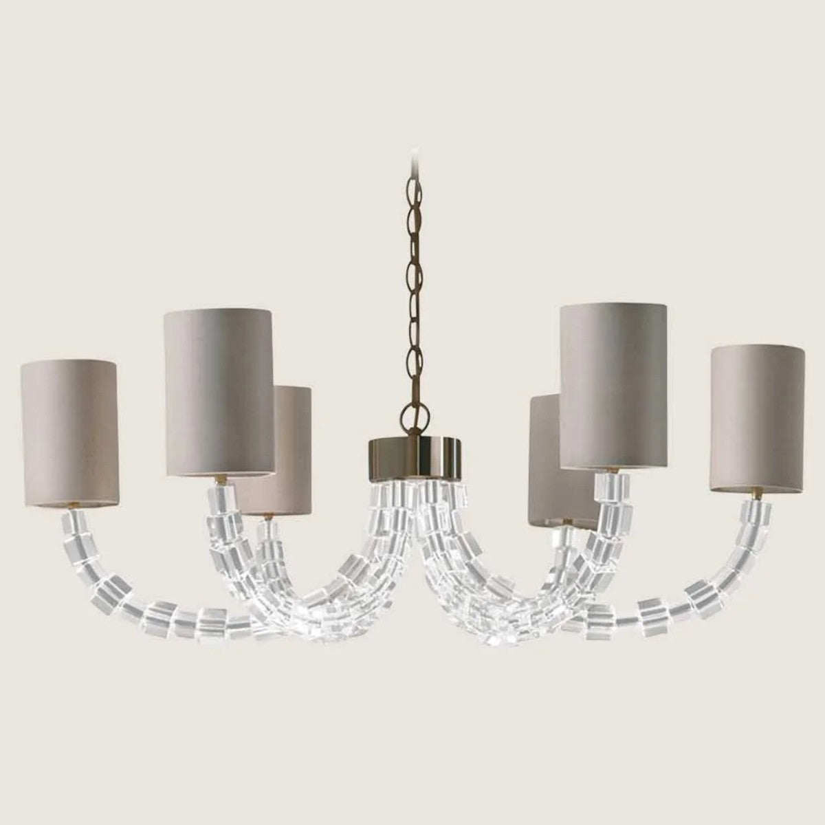 Porta Romana | Round Lartigue Chandelier
