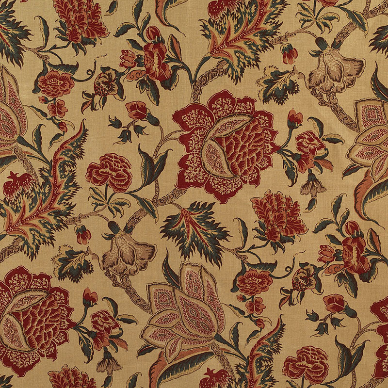 Schumacher | Ceylon Floral Vine fabric - 174340