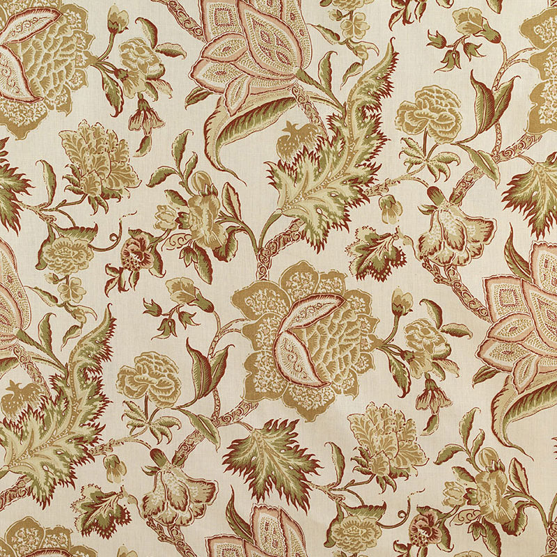 Schumacher | Ceylon Floral Vine fabric - 174341