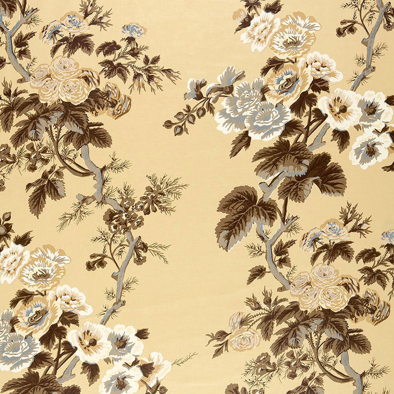 Schumacher | Pyne Hollyhock fabric - 174451