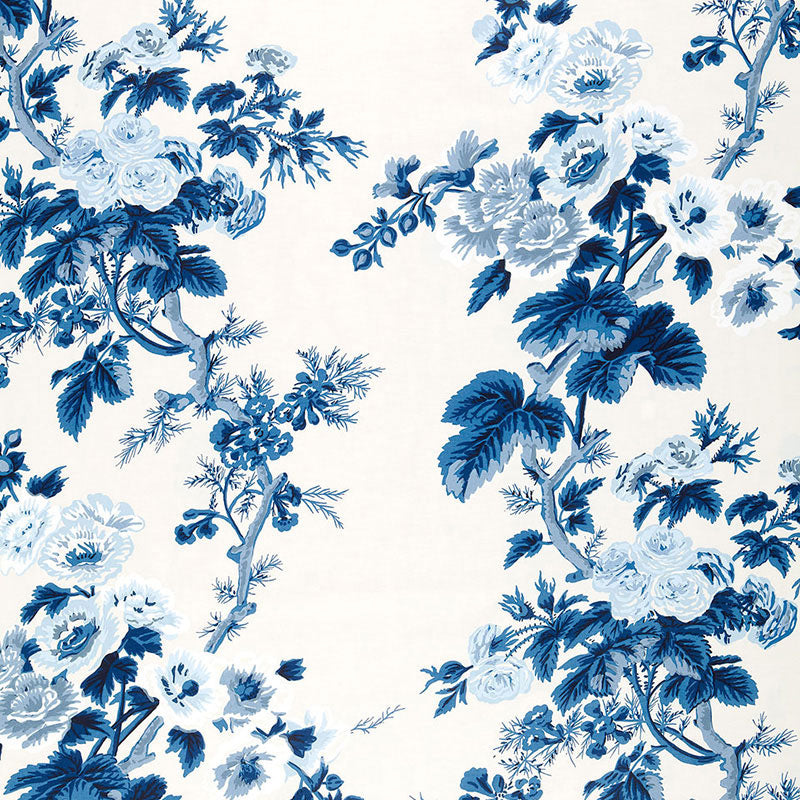Schumacher | Pyne Hollyhock fabric - 174452