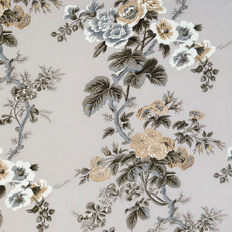 Schumacher | Pyne Hollyhock fabric - 174453