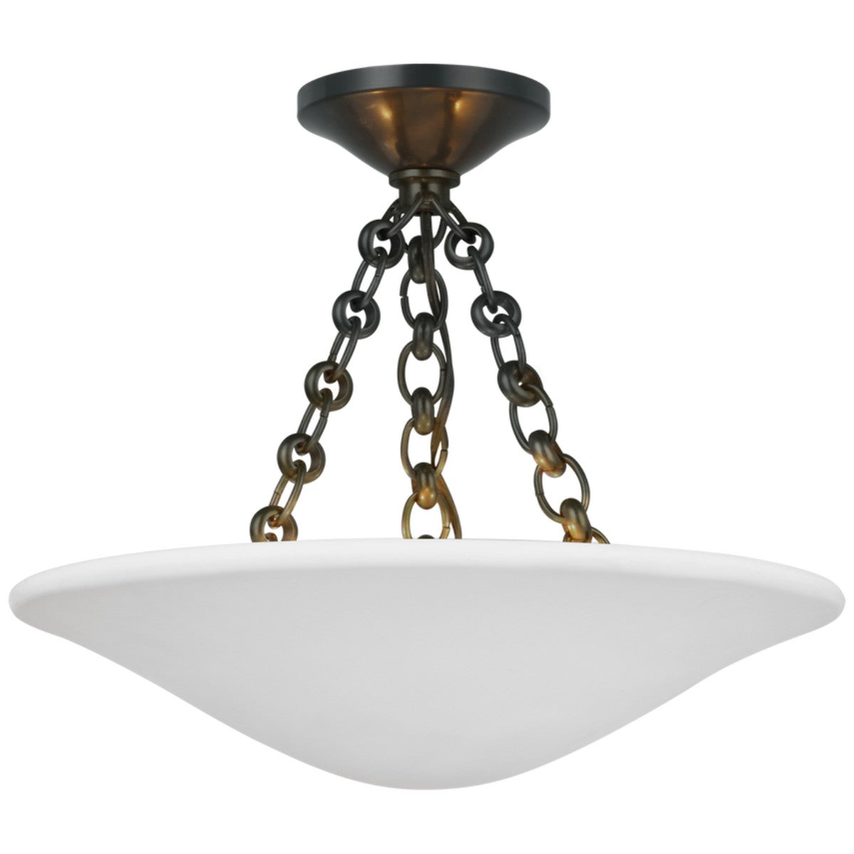 Visual Comfort | AERIN | Mollino 16`` Semi Flush Mount