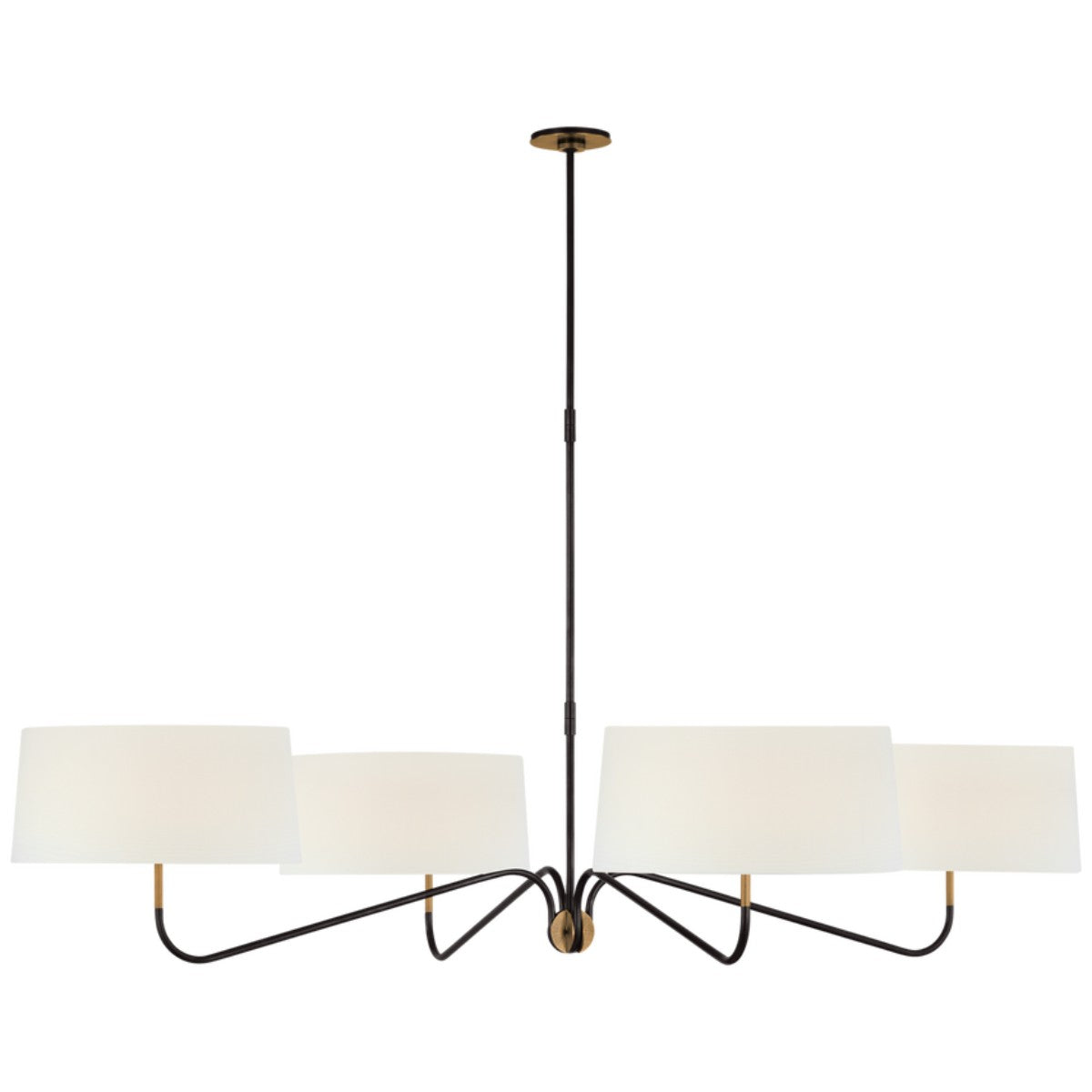 Visual Comfort | Thomas O'Brien | Canto Grande Four Arm Chandelier