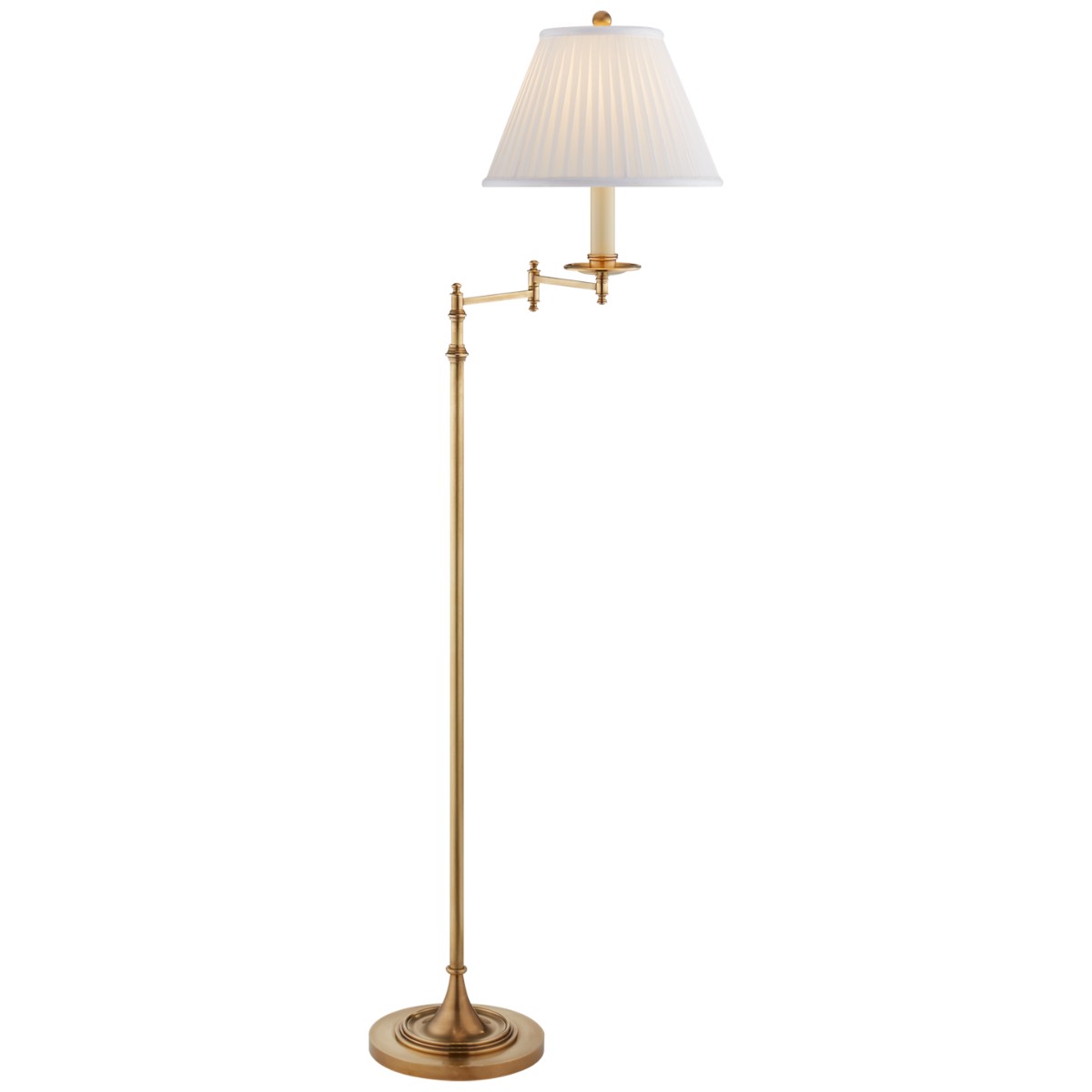 Visual Comfort | Chapman & Myers | Dorchester Swing Arm Floor Lamp