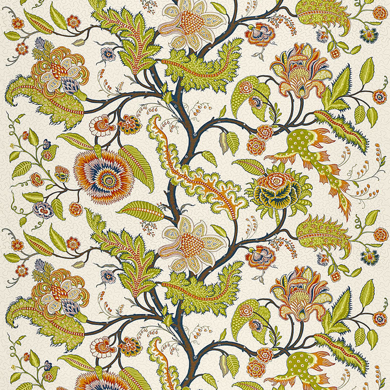 Schumacher | Sinhala Linen Print fabric - 174810