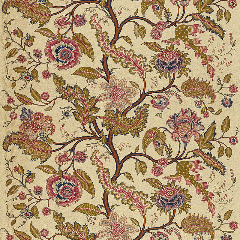 Schumacher | Sinhala Linen Print fabric - 174811