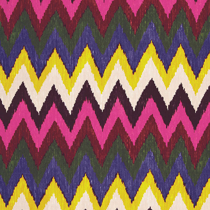 Schumacher | Adras Ikat Print fabric - 174820