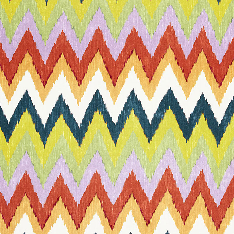 Schumacher | Adras Ikat Print fabric - 174821