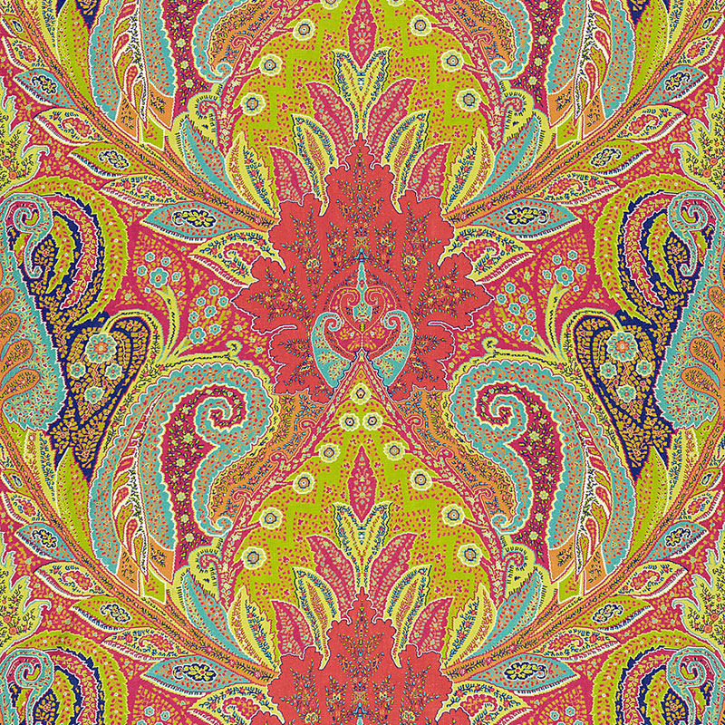 Schumacher | Cambay Paisley Print fabric - 174881