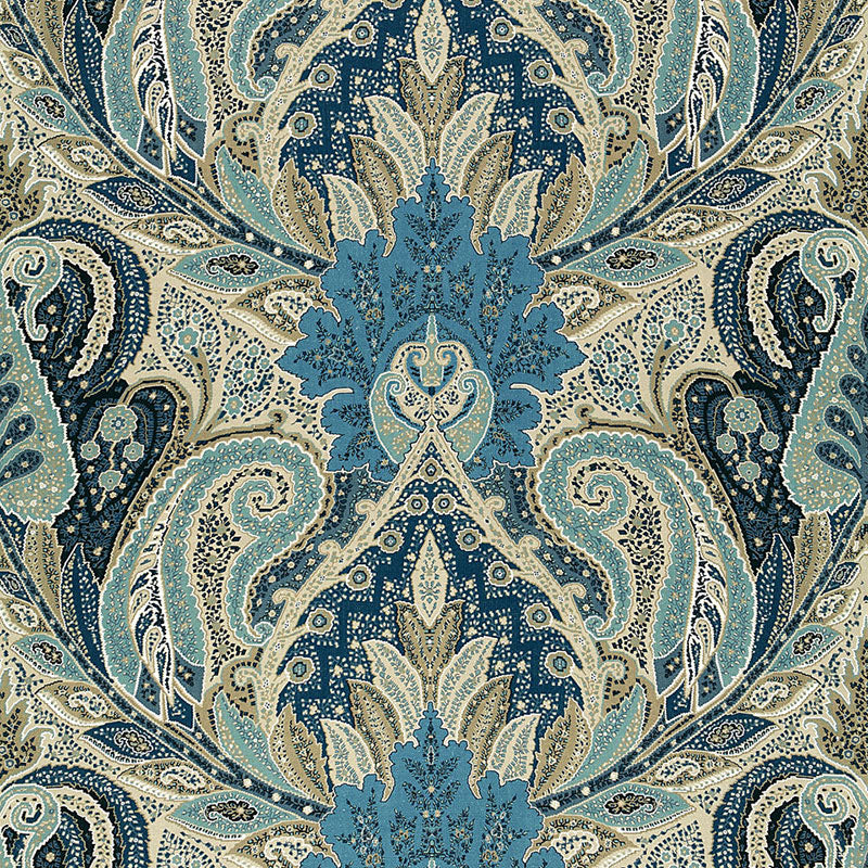 Schumacher | Cambay Paisley Print fabric - 174883